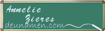 Annelie Zieres Visitenkarte